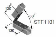 Staffe angolari STF1101