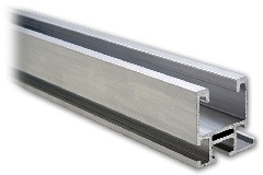 Profili in Alluminio Nervati per Fissaggio Pannelli Fotovoltaici