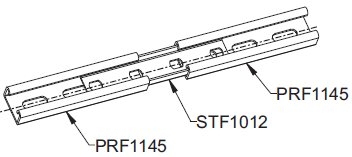 Giunto Inox per Profilati in Acciaio zincato STF 1012